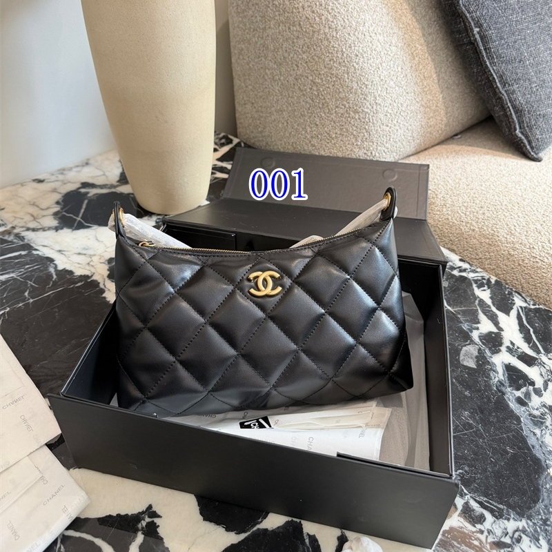 CHANEL ホーボー バッグ 2025ブランド ミニ バッグ 軽い HOBO バッグ