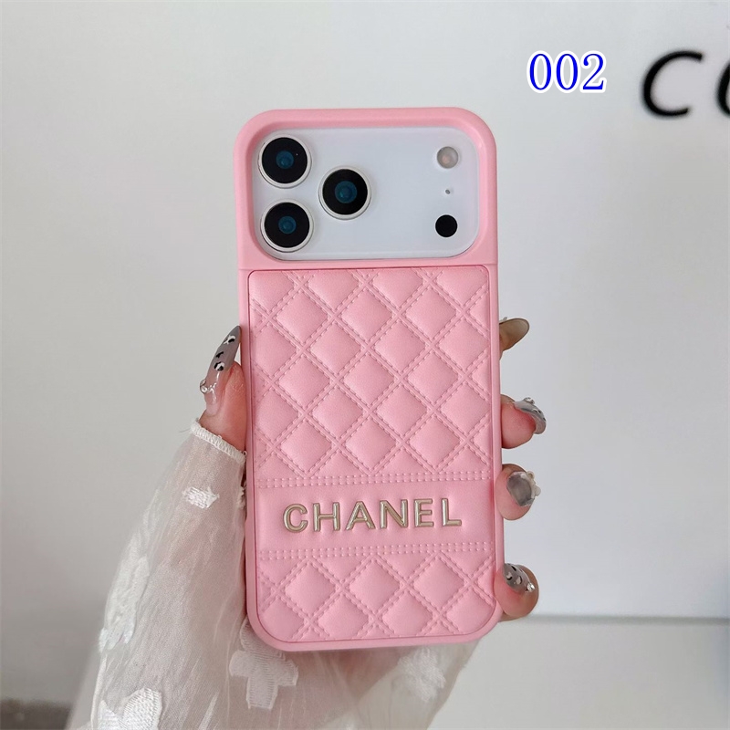 シャネル iphone17pro ケース ブランド キルティング chanel