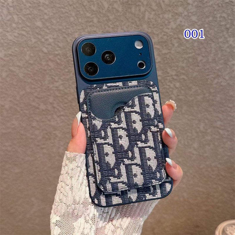 iphone ケース ハイ ブランド dior iphone17 ケース マグネット カード 
