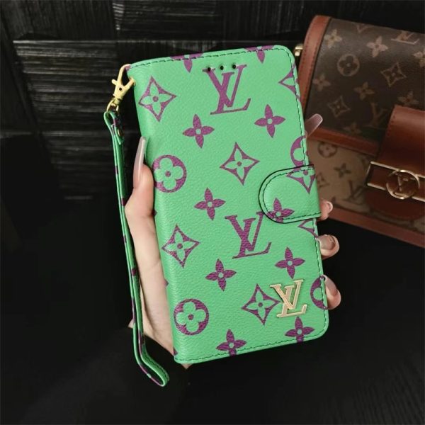 vuitton iphone17pro ケース 手帳 型 ハイ ブランド レディース スマホケース 手帳 型 ルイ ヴィトン iphone16 プロ メンズ ブランド 財布 一 体型 iphone15/14pro/13 ケース アイフォンケース 手帳型 可愛い gucci 風 /15promax ケース - 画像 (3)