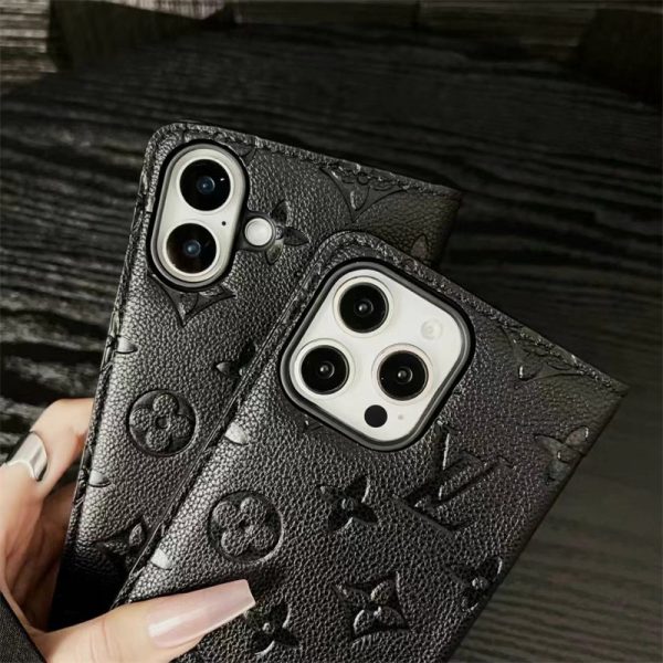 スマホケース 手帳 型 ルイ ヴィトン iphone17pro/17promax ケース レザー ブランド iphone16/16pro ケース ハイ ブランド ビジネス 携帯 ケース iphone15/14 ケース 手帳 型 ヴィトン 風 - 画像 (9)