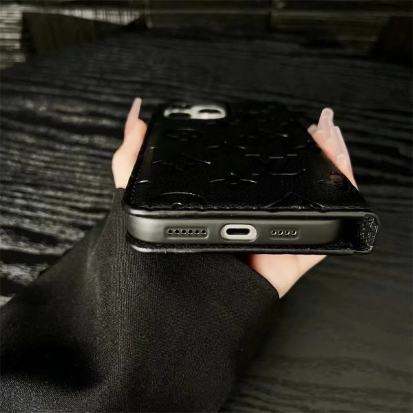 スマホケース 手帳 型 ルイ ヴィトン iphone17pro/17promax ケース レザー ブランド iphone16/16pro ケース ハイ ブランド ビジネス 携帯 ケース iphone15/14 ケース 手帳 型 ヴィトン 風 - 画像 (11)