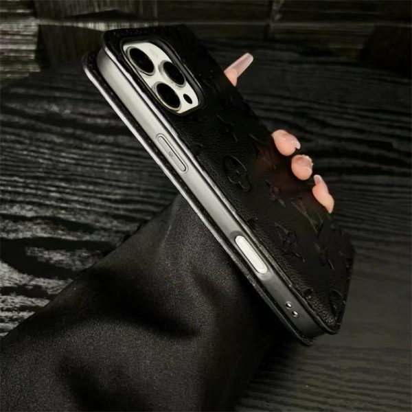 スマホケース 手帳 型 ルイ ヴィトン iphone17pro/17promax ケース レザー ブランド iphone16/16pro ケース ハイ ブランド ビジネス 携帯 ケース iphone15/14 ケース 手帳 型 ヴィトン 風 - 画像 (10)
