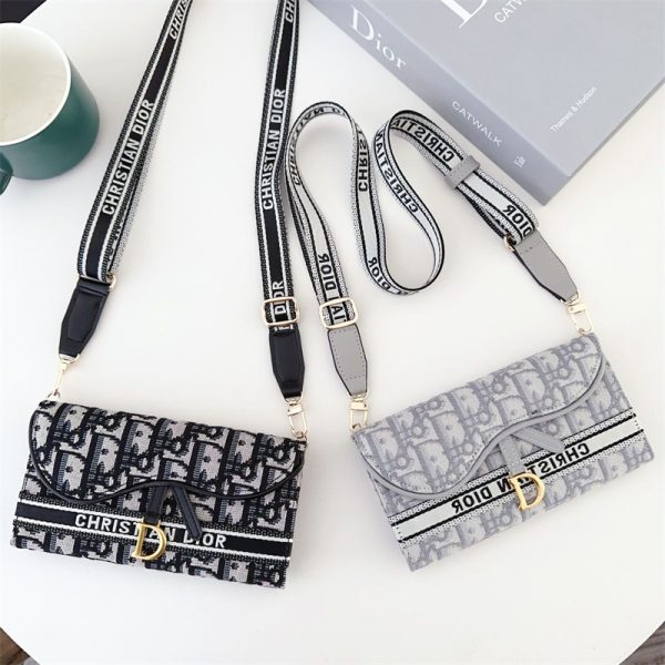 dior iphone17 ケース スマホケース 手帳型 ショルダーストラップ 16/iphone16pro ケース ディオール iphone15/14/13ケース ブランド コピー iphone ケース 手帳型 可愛い iphoneケース ブランド レディース ストラップ カードケース付き