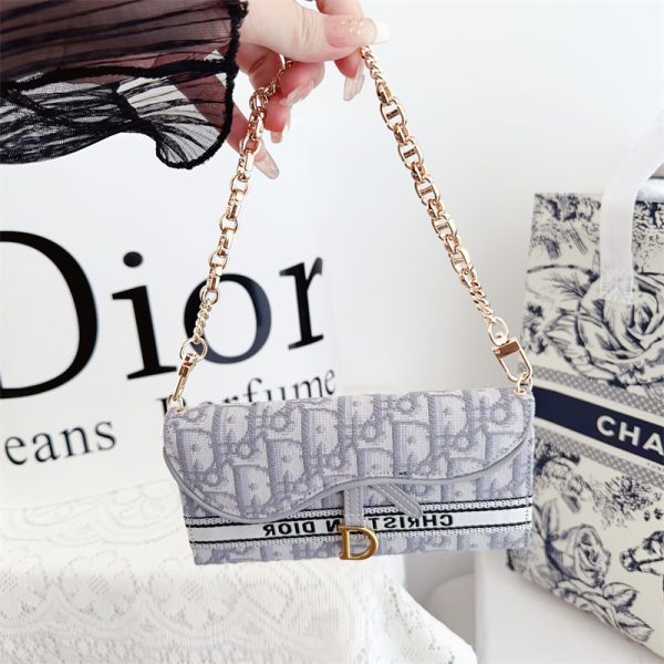 dior iphone17 ケース スマホケース 手帳型 ショルダーストラップ 16/iphone16pro ケース ディオール iphone15/14/13ケース ブランド コピー iphone ケース 手帳型 可愛い iphoneケース ブランド レディース ストラップ カードケース付き - 画像 (5)