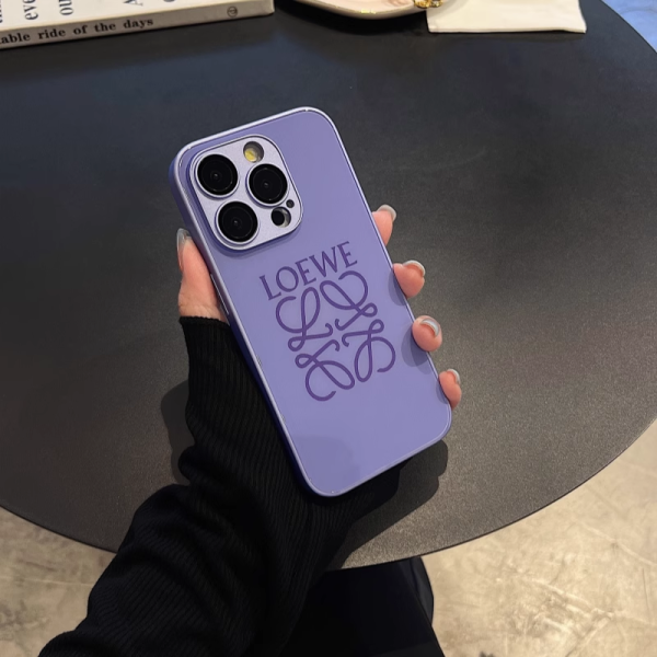 iphone16/16pro ケース ロエベ ハイブランド おしゃれ iphone ケース 強化ガラス スマホケース アイフォン15 おしゃれ iphone14プロ ケース メンズ カメラフィルム付き iphone13/12 ケース - 画像 (6)