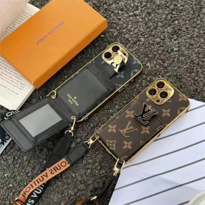 ルイ ヴィトン スマホ ショルダー iphone17/17pro max ケース メンズ ショルダー iphone16/16pro ケース ヴィトン iphone15/15pro ケース カード ケース 付き ブランド iphone14/13/12 ケース カメラ 保護