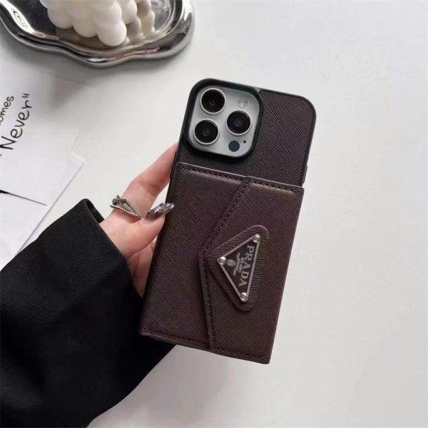 プラダ スマホケース カード 収納 prada アイフォン17/17pro ケース iphone16/16pro ケース カード ケース 付き iphone15/15pro max ケース メンズ ブランド iphone se 第 2 世代 ケース ケース ハイ ブランド - 画像 (6)