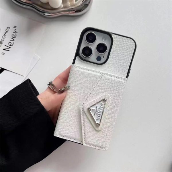 プラダ スマホケース カード 収納 prada アイフォン17/17pro ケース iphone16/16pro ケース カード ケース 付き iphone15/15pro max ケース メンズ ブランド iphone se 第 2 世代 ケース ケース ハイ ブランド - 画像 (5)