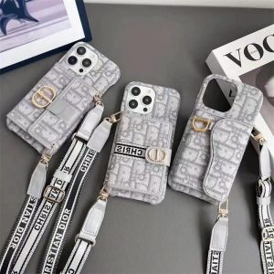 dior スマホ ショルダー ディオール オブリーク iPhone17/17pro ケース 肩掛け iphone16/15pro max ケース カード ケース 付き iphone14/12/11 ケース 斜めがけ ブランド 背面収納
