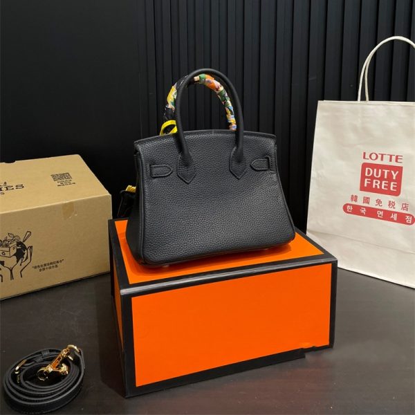 エルメス ケリー ショルダーバッグ 牛革 レディース HERMES バッグ パロディ風 Kelly ポシェット トップレイヤ 2wayトートバッグ 斜めがけ スカーフ付き ハイブランドバッグ - 画像 (8)