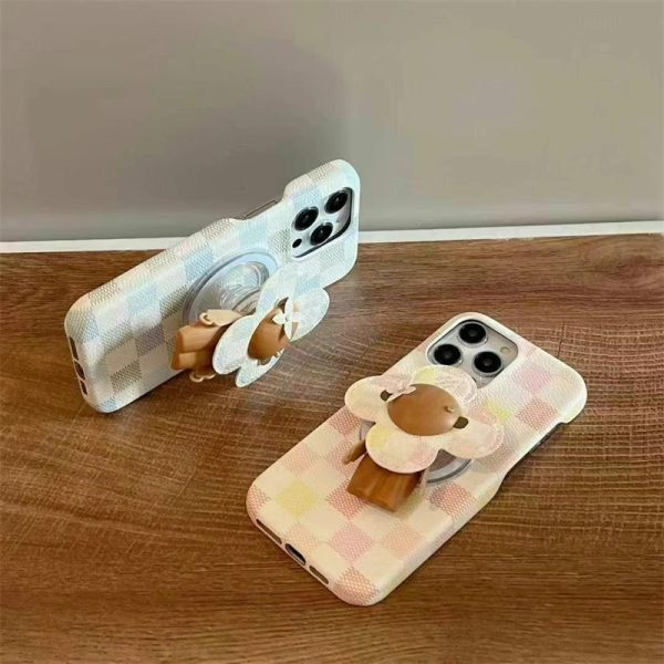 ヴィトン iphone17/16ケース magsafe対応 ハイブランド おしゃれ  iphone15pro max ケース ブランド かわいい LV ヴィヴィエンヌ iphoneケース14 キャラクター iphone ケース 人気ブランド 女子 - 画像 (4)