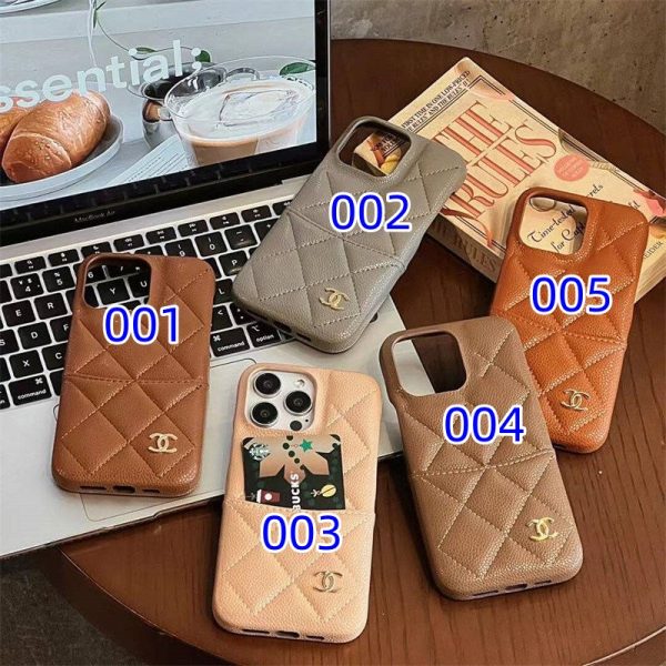 シャネル キャビア スキン IPhone17/17air/16/16pro max ケース iphoneケース カード収納 ブランド chanel スマホケース コピー iphone15/15pro ケース ブランド 人気 アイ フォン14 ケース かわいい - 画像 (9)