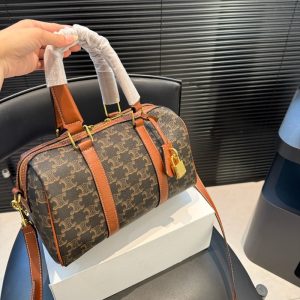 CELINE【入手困難】ボストンバッグ レディース ブランド 2WAY ショルダーバッグ モノグラム セリーヌ 女性バッグ 30代 40代 ストリート サッチエル バッグ ユニセックス