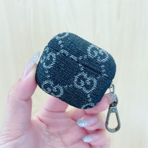 グッチ エアポッツ4 ケース ブランド gucci airpods proケースグッチ GUCCI AirPodsケース レディース メンズ ブランド イヤホンケース airpods pro2 GGスプリーム - 画像 (2)