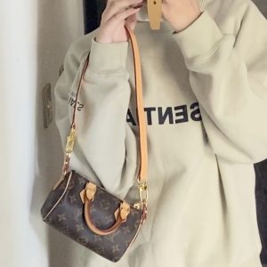ヴィトン ミニ バッグ ナノ スピーディ 小さい ショルダー バッグ おしゃれ ポシェット レディース 斜 めがけ ミニ ボストン バッグ