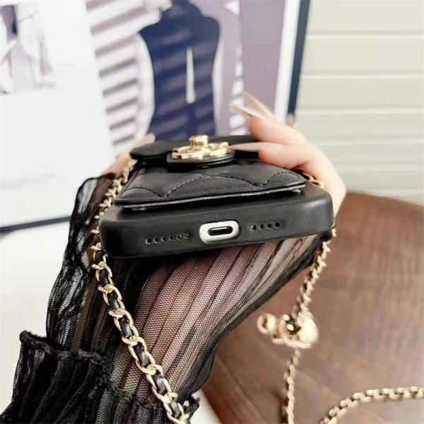 シャネル iphone17air ケース ショルダー ブランド chanel パロディ iphone17/16 ケース iphone15/15plus ケース レザー ブランド マトラッセ iphone14/13 ケース スマホケース カード入れ iphone ケース 肩掛け ブランド - 画像 (15)