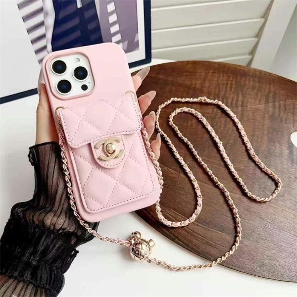 シャネル iphone17air ケース ショルダー ブランド chanel パロディ iphone17/16 ケース iphone15/15plus ケース レザー ブランド マトラッセ iphone14/13 ケース スマホケース カード入れ iphone ケース 肩掛け ブランド - 画像 (4)