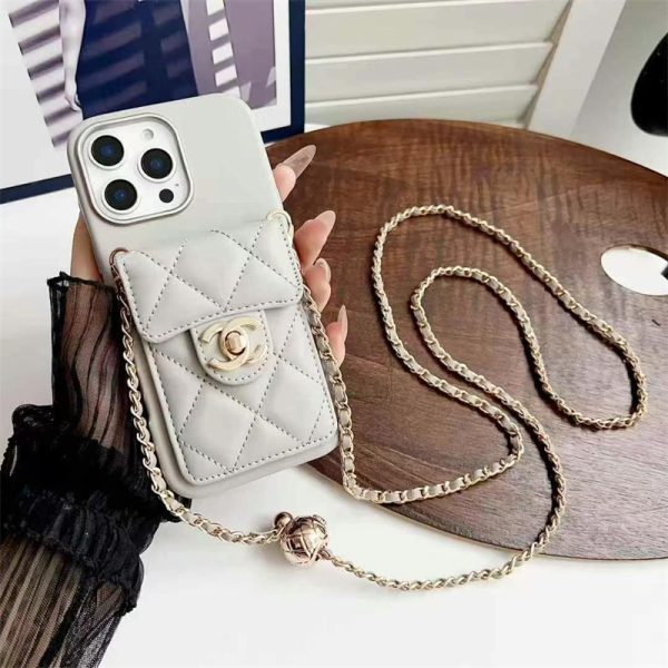 シャネル iphone17air ケース ショルダー ブランド chanel パロディ iphone17/16 ケース iphone15/15plus ケース レザー ブランド マトラッセ iphone14/13 ケース スマホケース カード入れ iphone ケース 肩掛け ブランド - 画像 (6)