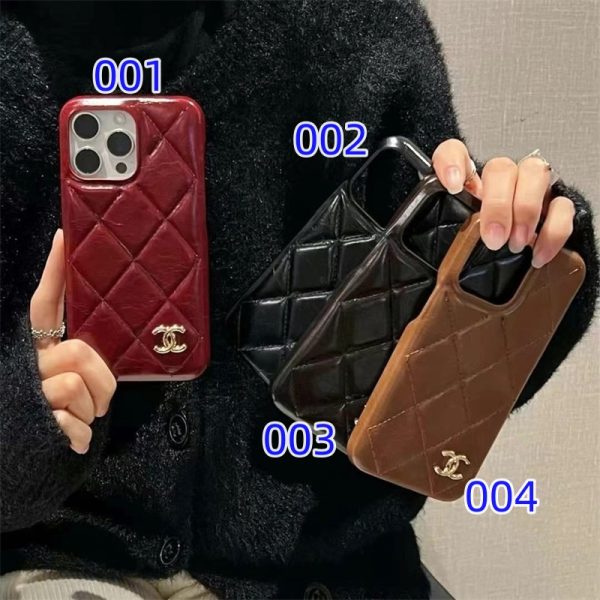 シャネル iphone17ケース キルティング chanel アイ フォン16/16プロ ケース iphone15/14 ケース かわいい iphone ケース パロディ 人気 ブランド 女性 30 代 ハイ ブランド スマホケース - 画像 (10)