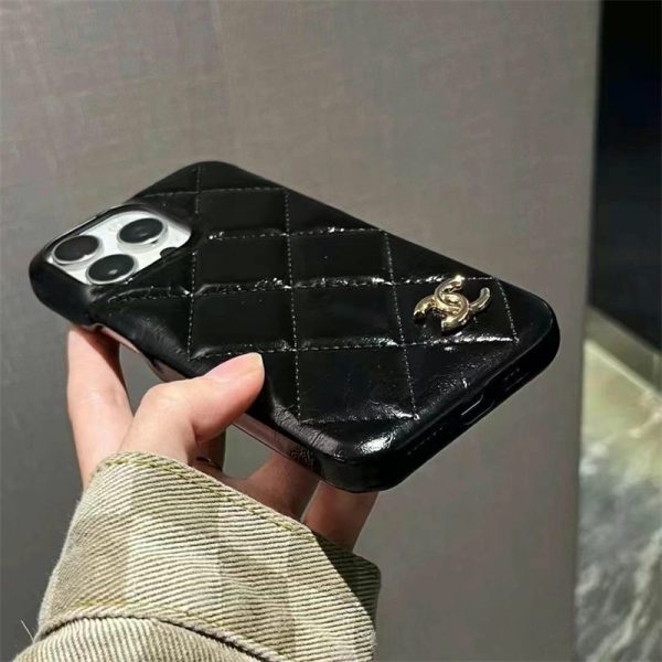 シャネル iphone17ケース キルティング chanel アイ フォン16/16プロ ケース iphone15/14 ケース かわいい iphone ケース パロディ 人気 ブランド 女性 30 代 ハイ ブランド スマホケース - 画像 (5)