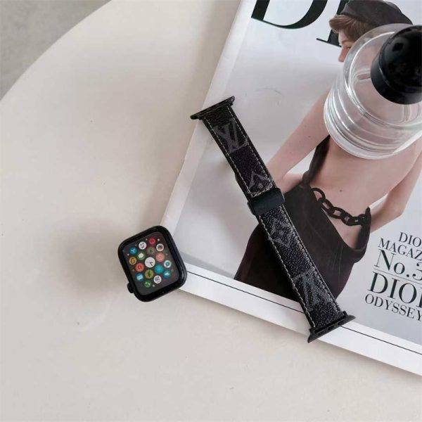 applewatch バンド ブランド ルイ ヴィトン アップル ウォッチ バンド メンズ 交換 apple watch ultra 2 バンド おしゃれ apple watch S10 ベルト apple watch カバー レザー - 画像 (8)