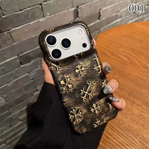 クロムハーツ iPhone17 ケース ブランド iPhone 17 air pro max カバー おしゃれ chrome hearts かっこいい スマホ ケース お揃い カップル iPhone16/16pro/16プラス ケース 人気 女子