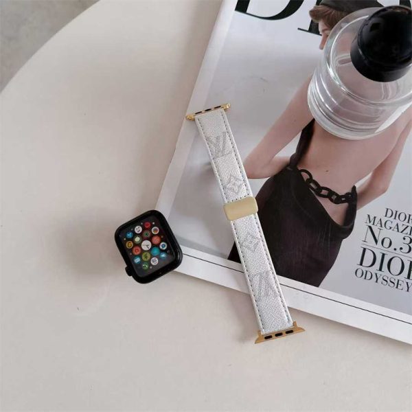 applewatch バンド ブランド ルイ ヴィトン アップル ウォッチ バンド メンズ 交換 apple watch ultra 2 バンド おしゃれ apple watch S10 ベルト apple watch カバー レザー - 画像 (6)