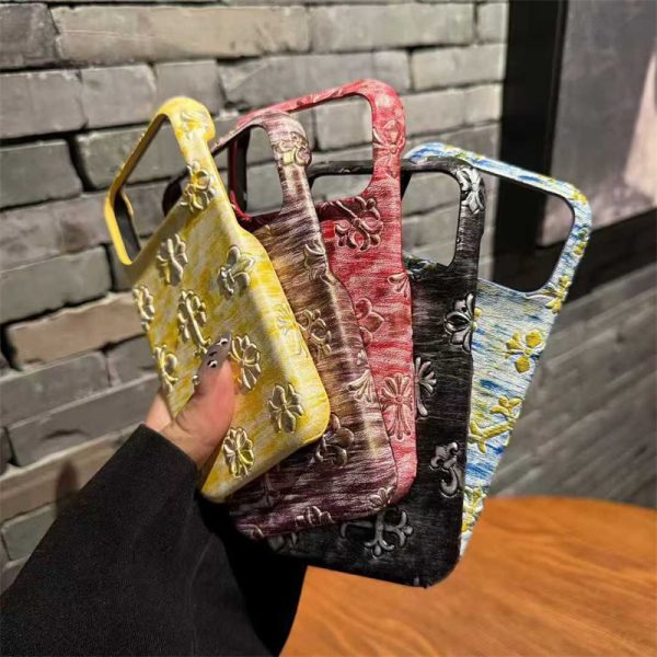 クロムハーツ iPhone17 ケース ブランド iPhone 17 air pro max カバー おしゃれ chrome hearts かっこいい スマホ ケース お揃い カップル iPhone16/16pro/16プラス ケース 人気 女子 - 画像 (11)