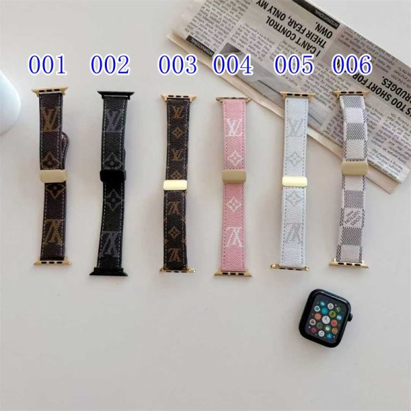 applewatch バンド ブランド ルイ ヴィトン アップル ウォッチ バンド メンズ 交換 apple watch ultra 2 バンド おしゃれ apple watch S10 ベルト apple watch カバー レザー - 画像 (10)