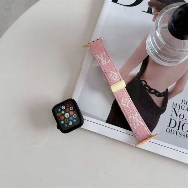 applewatch バンド ブランド ルイ ヴィトン アップル ウォッチ バンド メンズ 交換 apple watch ultra 2 バンド おしゃれ apple watch S10 ベルト apple watch カバー レザー - 画像 (4)