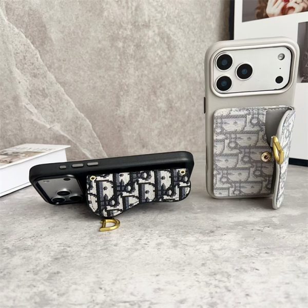 ディオール iPhoneケース おすすめ ブランド dior iPhone17 pro maxケース ブランド おしゃれ iPhone16 プラス/15pro/14pro maxケース カード 収納 スマホ ケース iPhone13/12 pro ケース お揃い - 画像 (4)
