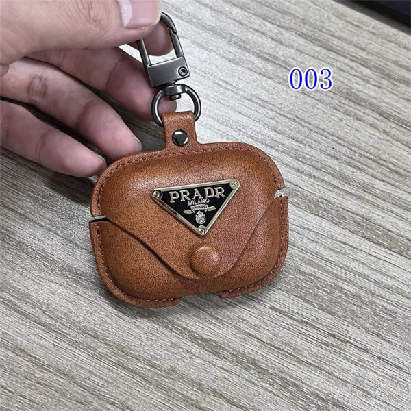 プラダ airpods pro3 ケース ハイ ブランド airpods pro 第 二 世代 ケース 人気 おすすめ prada airpods ケース メンズ ブランド かっこういい airpods 4 ケース レザー おしゃれ - 画像 (5)