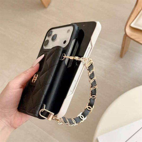 シャネル iPhone17/17pro ケース ブランド iPhone17 プロ マックス ケース 人気 女子 カード ケース付き iPhone 16/16pro ケース かわいい スマホ ケース おしゃれ おすすめ - 画像 (7)