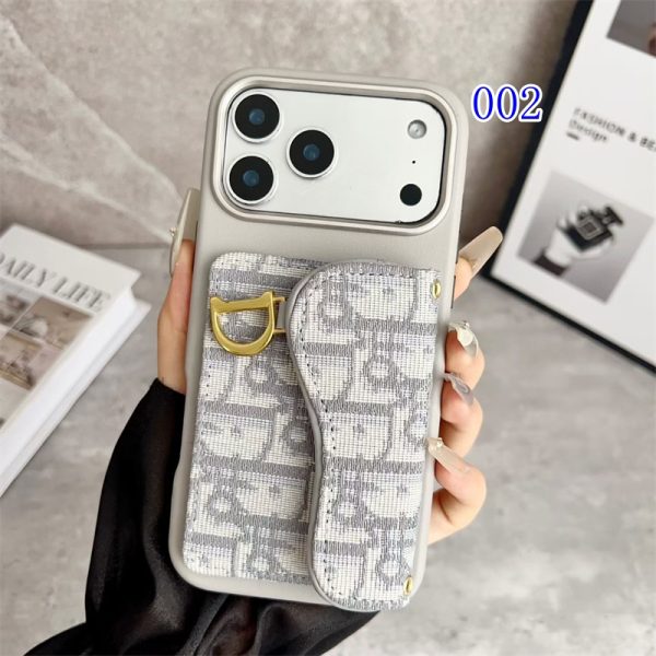 ディオール iPhoneケース おすすめ ブランド dior iPhone17 pro maxケース ブランド おしゃれ iPhone16 プラス/15pro/14pro maxケース カード 収納 スマホ ケース iPhone13/12 pro ケース お揃い - 画像 (3)