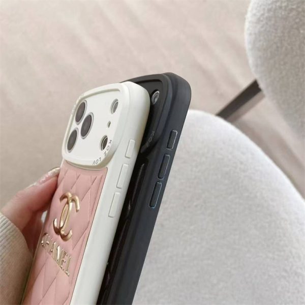 iphone17/17pro ケース シャネル ハイ ブランド iPhone16/16promax ケース おしゃれ iphone 15/14pro ケース 韓国 流行り iphone13pro/12/11 ケース レザー 大人 かわいい - 画像 (8)