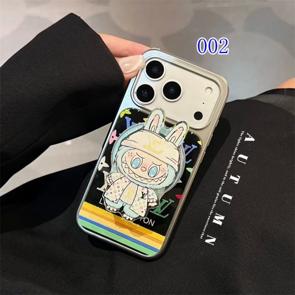 magsafe対応 iphone17/17proケース ヴィトン ハイ ブランド ラブブ iphone16 15pro max ケース ブランド かわいい LV iphoneケース14 pro 13 キャラクター iphone ケース 人気ブランド 女子 - 画像 (3)