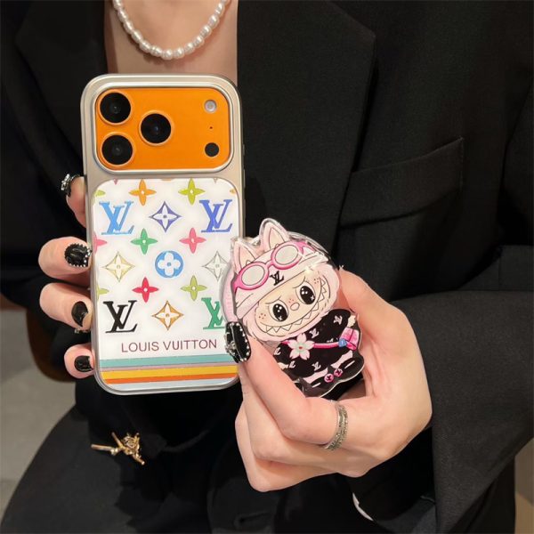 magsafe対応 iphone17/17proケース ヴィトン ハイ ブランド ラブブ iphone16 15pro max ケース ブランド かわいい LV iphoneケース14 pro 13 キャラクター iphone ケース 人気ブランド 女子 - 画像 (6)