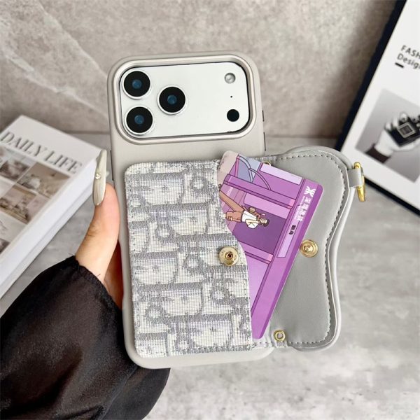 ディオール iPhoneケース おすすめ ブランド dior iPhone17 pro maxケース ブランド おしゃれ iPhone16 プラス/15pro/14pro maxケース カード 収納 スマホ ケース iPhone13/12 pro ケース お揃い - 画像 (5)