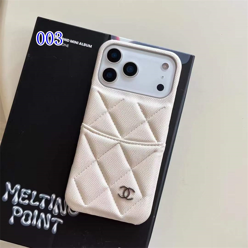 iphone ケース ハイ ブランド シャネル アイフォン ケース iPhone 17/17pro ケース 人気 女子 iPhone16/15pro ケース カード 入れ スマホ ケース かわいい iPhone 14pro/13pro ケース 海外 おしゃれ - 画像 (4)