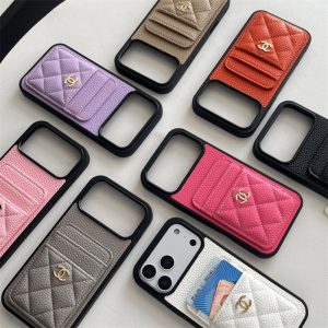 シャネル iPhone 17/17pro ケース ハイ ブランド CHANEL iPhone16/16pro ケース カード ケース付き 収納 iPhone 15/14pro ケース ブランド かわいい スマホ ケース アイフォン 13/12/11pro ケース レザー