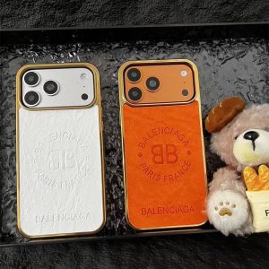 バレンシアガ iphone ケース ハイ ブランド おしゃれ メンズ iphone17pro/16 ケース ブランド Balenciaga 新作 iPhone15/14/13pro ケース レザー カップル お揃い