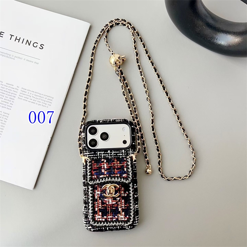 シャネル iphone17 ケース ショルダー ブランド chanel パロディ iphone16/16pro ケース ジャガード iphone15/14 ケース 人気ブランド iphone13/12pro ケース スマホケース カード入れ iphone ケース 斜め掛け ブランド - 画像 (9)