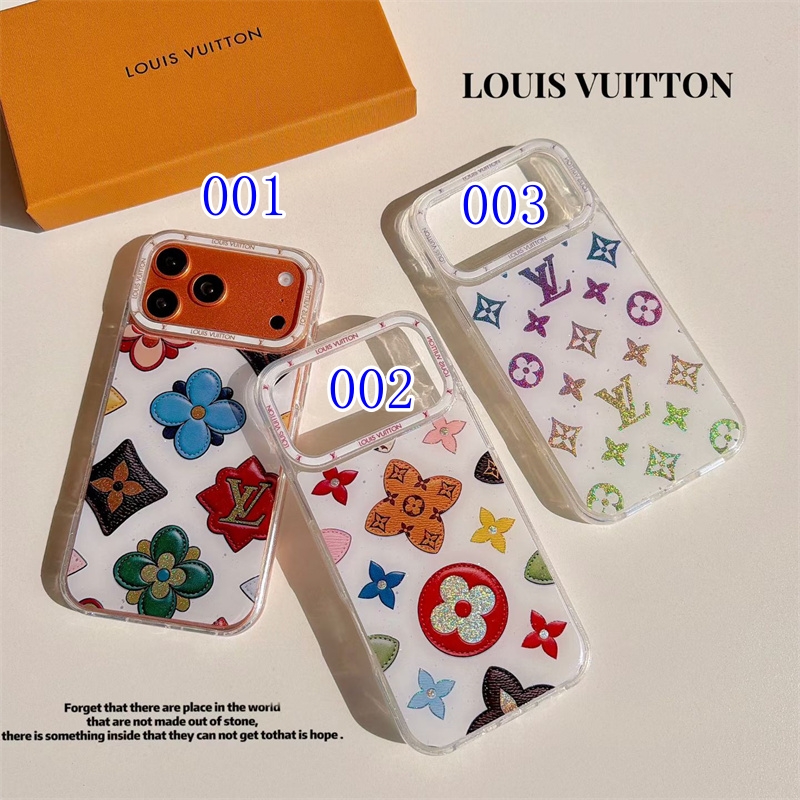 ルイ ヴィトン iphone ケース キラキラ iphone17 プロ ケース おすすめ ブランド iphone16 ケース 大人 可愛い iPhone15/14pro ケース ラメ入り 携帯 ケース 芸能人 - 画像 (2)