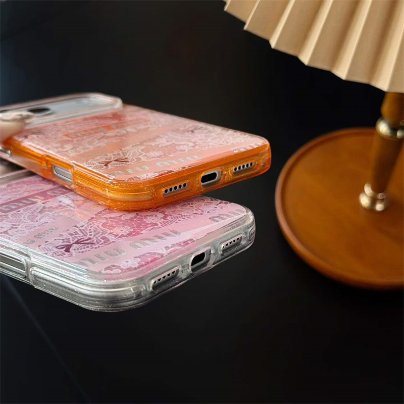 miumiu iphone17 ケース ブランド iphone16 ケース 人気 ブランド 女子 2026 新作 ミュウミュウ 花柄 アイフォン15/14ケース おしゃれ かわいい - 画像 (8)