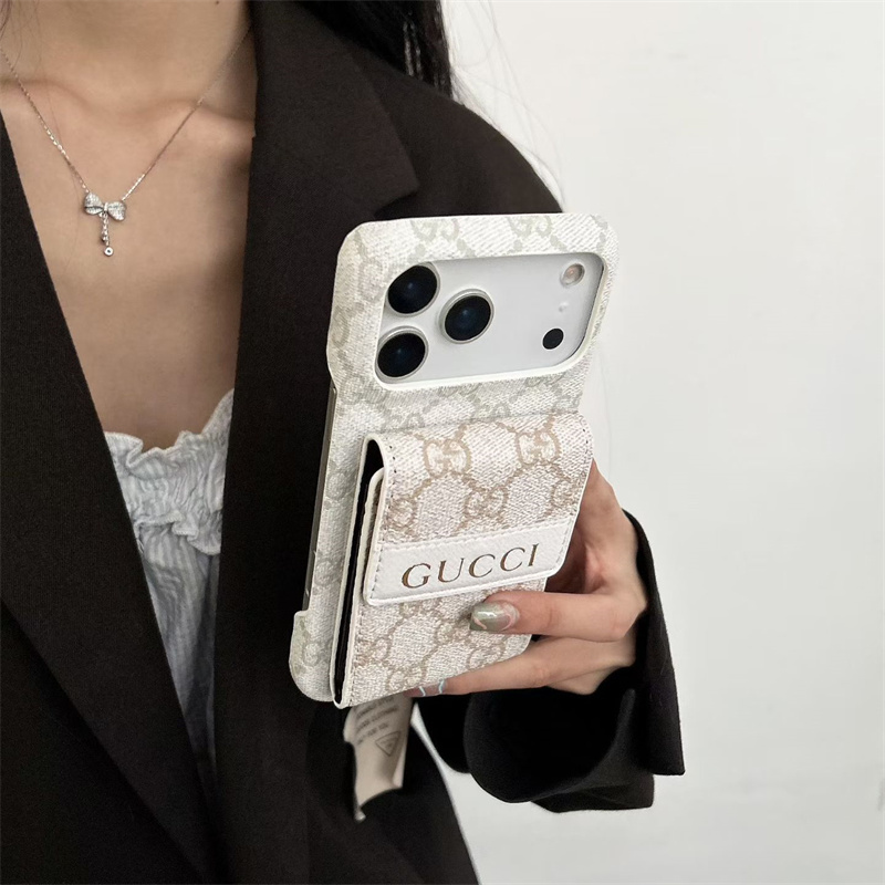 グッチ iphone ケース iphone 17 pro max ケース カード 収納 GUCCI スマホケース iphone16/15pro ブランド お 揃い カップル iphone15/14 pro max ケース レザー iphone13Pro ケース 革 ハイ ブランド 人気 おすすめ - 画像 (9)