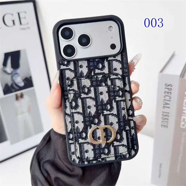 dior iphone ケース カード 収納 iphone17promax ケース おしゃれ
