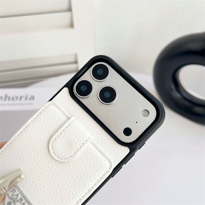 prada iphone17/17pro ケース カードケース 付き プラダ iphone16plus/15 ケース スマホ ショルダー iphone 14pro/13 ケース ブランド メンズ iphone ケース カード 収納 背面 ブランド iphone ケース ストラップ付き - 画像 (10)