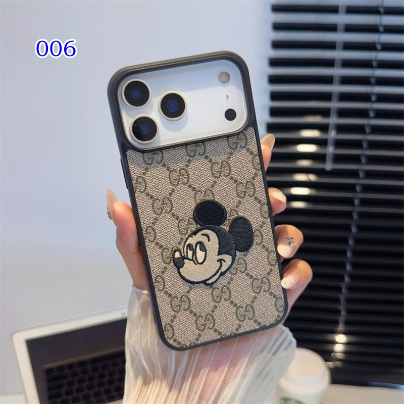 GUCCI スマホケース iphone 17/17pro ケース iphone ケース 16/15 ブランド iphone14pro/13 ケース 刺繍 おしゃれ iphone12/11 ケース 大人 可愛い - 画像 (7)