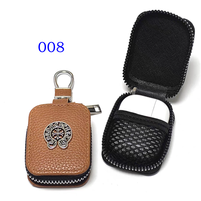 airpods pro 3 ケース ブランド CHROME HEARTS airpods pro ケース おしゃれ airpods4 ケース メンズ かっこいい airpods プロ ケース 通用 airpods pro2 ケース レザー - 画像 (9)